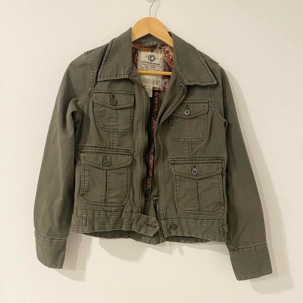 Lucky Brand Women's Standard issue Uniform Supplier Field Jacket - Small
